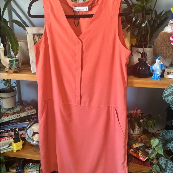 FIG LANIKAI Dress | Coral | Small - Picture 2 of 5